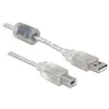 DELOCK Cable USB 2.0 A-B upstream male/female 0.5m