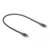Delock Atblokuokite duomenų ir įkrovimo laidą USB Type-C™ prie žaibo pilko 0,5 m MFi