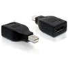 Delock Adapteris mini Displayport 1.2 vyriškas > Displayport moteriškas juodas