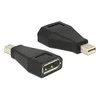 Delock Adapteris mini Displayport 1.2 vyriškas > Displayport moteriškas juodas
