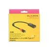 Delock DisplayPort adapteris, skirtas USB Type-C™ monitoriui 4K 60 Hz