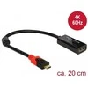 Delock DisplayPort adapteris, skirtas USB Type-C™ monitoriui 4K 60 Hz