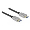 Delock DisplayPort laidas 10K 60 Hz 54 Gbps metalinis korpusas 2 m