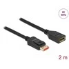 Delock DisplayPort ilgintuvas 8K 60 Hz 2 m