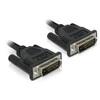 DELOCK DVI 24+1 cable 0.5m male / male