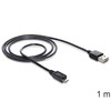 DELOCK Cable EASY-USB 2.0-A male > USB 2.0 micro-B male 1 m