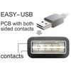 Delock Cable EASY-USB 2.0 Type-A kištukas > USB 2.0 Type Micro-B kištukas 5 m juodas