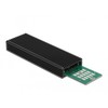 Delock išorinis USB Type-C™ Combo korpusas, skirtas M.2 NVMe PCIe arba SATA SSD