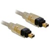 Delock Kabelis FireWire 4 Pin Stecker > 4 Pin Stecker 1 m