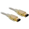 Delock FireWire A/A - 3.0m - Pilkas - Male/Male - 3 m