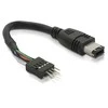 Kabelis Delock FireWire, Juodos spalvos (82379)