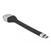 Delock FPC juostinis kabelis USB Type-C™ į VGA (DP Alt režimas) 13 cm
