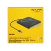 Kištukinis lizdas Delock 5.25 ′ Sloto- in Slim SATA 9,5 / 12,7 mm iki USB 3.0 (42604)