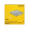 Kieszeń Delock na dyski 5.25″ Slot-in Slim SATA 9,5 / 12,7 mm do USB Type-C (42605)