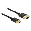Kabelis Delock Juodas HDMI mini - HDMI (84778)
