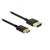 Delock Kabelis High Speed HDMI mit Ethernet - HDMI-A Stecker >
