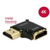 Delock HDMI/HDMI - HDMI - HDMI - Juodas
