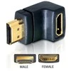 Delock Adapteris HDMI Stecker > HDMI Buchse 90° unten