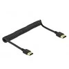 DELOCK HDMI suvyniotas kabelis 4K 60Hz
