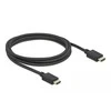 Delock didelės spartos HDMI kabelis 48 Gbps 8K 60 Hz 2 m
