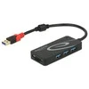 Verschiedene „Delock“ išorinis USB 3.1 Gen 1 šakotuvas A tipo USB > 3 x A tipo USB
