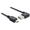 Kabelis USB Delock USB-A - 0.5 m Juodas (85175)