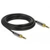 Kabelis Delock Jack 3.5mm - Jack 3.5mm 5m sidabrinė (85788)