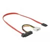 Delock Kabelis SAS SFF-8482 + Power > 1 x SATA 7 Pin 0,5 m