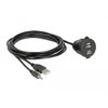 Delock USB garso instaliacijos laidas - lizdas + USB A lizdas 2m