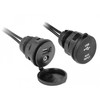 Delock USB garso instaliacijos laidas - lizdas + USB A lizdas 2m