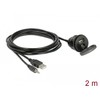 Delock USB garso instaliacijos laidas - lizdas + USB A lizdas 2m