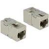 Delock Delock Modulis Keystone su RJ45 lizdas > RJ45 lizdas Cat.6A metalinis