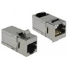 Delock Keystone RJ45 Buchse > Buchse Cat.6 90°