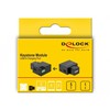 Delock Keystone Modul mit USB Typ-A Ladebuchse 1 A juodas