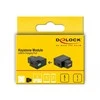 Delock Keystone Modul mit USB Typ-A Ladebuchse 1 A juodas