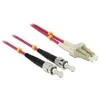 Delock LC - ST - 10m - 10 m - LC - ST - Male/Male - Violet