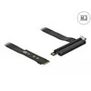 Delock M.2 Key M prie PCIe x16 NVMe adapteris su 20 cm laidu