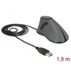 Delock pelės ergonomiška vertikali optinė 5 mygtukai USB-A