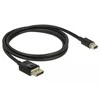 Kabelis Delock Rodyti Port Mini - DisplayPort 1m juoda (84927)