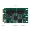 KARTA MINI PCIE->2X SATA 6GB/S RAID DELOCK
