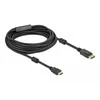 KABELIS DISPLAYPORT(M) V1.2A->HDMI(M) 10M 4K JUODA DELOCK