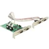 Kontrolierius Delock PKI - 4x nuoseklusis prievadas RS- 232 DB9 (89046)