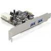 Kontroleris Delock PCIE 2.0 x1 – 2x USB 3.0 (89241)