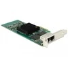 DELOCK PCI EXPRESS X1 2X RJ45 1GB TINKLO KORTELĖ, TAIKYKITE ŽEMUS PROFILIUS