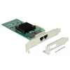 DELOCK PCI EXPRESS X1 2X RJ45 1GB TINKLO KORTELĖ, TAIKYKITE ŽEMUS PROFILIUS