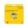 Ugreen „Delock PCIe x1“ valdiklis – 2 x RS-232 nuoseklusis prievadas + 1 x LPT (90413)