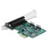Ugreen „Delock PCIe x1“ valdiklis – 2 x RS-232 nuoseklusis prievadas + 1 x LPT (90413)