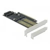 Delock PCI Express x16 kortelė su 1 x M.2 raktu B + 1 x NVMe M.2 raktu M + 1 x mSATA –