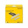 Delock karta PCI Express x4 - 1x M.2 Key M NVME vidinis žemo profilio skydelis
