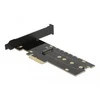 Delock PCI Express x4 kortelė su 1 x vidine NVMe M.2 Key M su šilumos šalintuvu